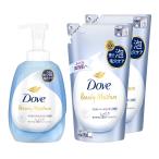 Dove(ダヴ) ビューティーモイスチャー 泡ボディウォッシュ しっとり 本体+詰め替え用 540g+430gx2個 ボディソープ