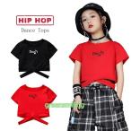  короткий рукав короткий футболка hip-hop чёрный Kids танцевальный костюм девушки tops .... Kids танцевальный костюм девочка ребенок одежда Kids Британия знак Logo рубашка Jazz костюм 