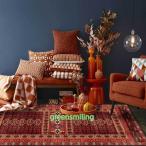 ショッピングエスニック ラグ ラグマット オリエンタル柄 カーペット トルコ おしゃれ 長方形 絨毯 春 夏 秋 冬 エスニック モロッカン アジアン 敷物 マット 白 青 北欧 インテリア