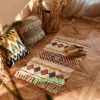 モロッコ ラグ ラグマット 大判 タッセ