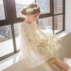 子供ドレス 長袖 子供 ワンピース 結婚式 セレモニードレス キッズ ドレス レースワンピース 花柄 フォーマル 子供服 女の子秋 フォーマルワンピース フレアワン