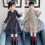 ショッピング韓国子供服 子供服 ワンピース 160 韓国子供服 キッズ 女の子 長袖 花柄ワンピース 綿 春服 フリル 子供ドレス 結婚式 誕生日 七五三 お姫様 ベビー服 おしゃれ 可愛い 新品