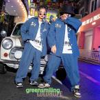 ショッピングダンス 衣装 ヒップホップ キッズダンス衣装 ヒップホップ HIPHOP デニムセットアップ アウター パンツ 子供 男の子 女の子 ガールズ ジャズダンス ステージ衣装 練習着 応援団 演出服
