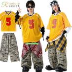  Dance Kids костюм желтый цвет hip-hop поясница шт способ футболка брюки танцевальный костюм Kids выставить баскетбол форма способ мужчина девочка брюки Kpop Корея s