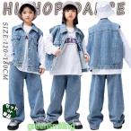  Denim лучший Kids танцевальный костюм выставить мужчина девочка . рука симпатичный Denim брюки лучший широкий брюки футболка hip-hop HIPHOP ребенок одежда Jazz 