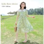  One-piece Kids flair One-piece девочка презентация свадьба формальный весна лето ребенок одежда детская одежда ... одежда короткий рукав 110 120 130 140 150 160 рекомендация модный 