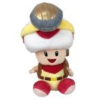進め! キノピオ隊長 ぬいぐるみ 【キノピオ隊長 (座り)】 118073スーパーマリオ/キャプテン/かわいい/おもちゃ/ゲーム/グッズ/雑貨/キャラクター/Switch/任天堂