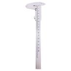 ノギス プラスチック製 150mm 1本 内径 外径 測定 磁力無し 軽量 樹脂製 ABS nogi1