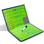 サッカー作戦ボード マグネット折り畳みＡ４サイズ！フットサルの作戦盤にも！