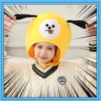BTS(防弾少年団) bts帽子 bt21帽子ヘッドギアぬいぐるみ帽子 子供 レディースハット ファッション 応援グッズ 男女兼用 応援 人気 韓流アイドル 可愛い