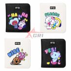 BTS(防弾少年団) LOVE YOURSELF小銭入れ ミニ財布 BT21小さい財布ミニ財布PU バッグ メンズ レディース コインケース カード入れ レザー サイフ さいふ ギフト