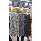 ショッピングダルメシアン ダルメシアンプリントプリーツロングスカート[K](T)