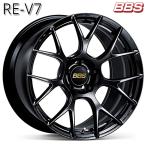 BBS RE-V7 【RE-V7038】 19インチ 8.5J 5H114.3 +43 ブラック(BK) アルミホイール単品 4本セット 送料無料