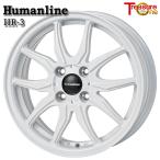  Fit и т.п. to отдых one hyu- man линия HR-3 15 дюймовый 5.5J 4H100 +42 белый легкосплавные колесные диски одиночный товар 1 шт. 4шт.@ и больше бесплатная доставка 