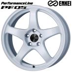 ENKEI エンケイ パフォーマンスライン PF05 15インチ 5.0J 4H100 +45 ホワイト アルミホイール単品 1本 4本以上送料無料