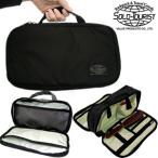 solo-tourist ソロツーリスト 洗面ポーチ23 SP-23 大きなグルーミングポーチ 持ち手付き 黒色 1点迄メール便OK(va0a304)