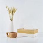 ティッシュケース 竹製 ティッシュボックス おしゃれ 北欧 竹目 ウッド ふた付き ティッシュ ティッシュペーパー キッチン 台所 洗面所 シンプル 卓上 机上