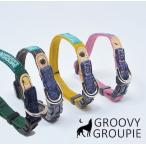 首輪 超小型犬 やわらか【 XXS15cm から １キロ以下 対応 】 ツイル オーダーメイド 【オプション ダブルDカン セット リード】 デニム レザー