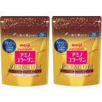 ショッピングコラーゲン アミノコラーゲン プレミアム １９６ｇ×２個セット 明治 賞味期限2025年8月以降