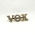 Vox Amp Gold Logo Badge 7.5cm×2.5cm эмблема Logo plate Amplifier Partsvoks усилитель детали -r455