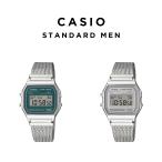 ショッピングカシオ 10年保証 CASIO STANDARD MENS カシオ スタンダード A158WEM 腕時計 時計 ブランド メンズ チープカシオ チプカシ デジタル 日付 シルバー