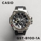 CASIO G-SHOCK Casio G амортизаторы G steel GST-B100-1A наручные часы часы бренд мужской хронограф аналог солнечный смартфон синхронизированный metal подарок подарок 