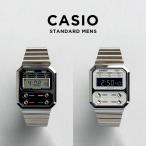 並行輸入品 10年保証 CASIO STANDARD MENS カシオ スタンダード A100WE 腕時計 時計 ブランド メンズ チープカシオ チプカシ デジタル 日付 角型