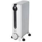 デロンギ(DeLonghi) オイルヒーター ホワイト L字型フラットフィン8枚 8~10畳用 JRE0812