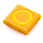 Simplism iPod shuffle 4th シリコンケースセット ケーブルクリップ、背面クリップ保護フィルム付属 オレンジ TR-S