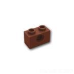  Lego блок продажа поотдельности детали technique блок 1 x 2 - дыра 1:Reddish Brown / Brown параллель импортные товары 