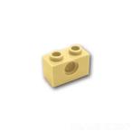  Lego блок продажа поотдельности детали technique блок 1 x 2 - дыра 1:Tan / язык параллель импортные товары 