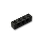  Lego блок продажа поотдельности детали technique блок 1 x 4 - дыра 3:Black / черный параллель импортные товары 