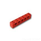  Lego блок продажа поотдельности детали technique блок 1 x 6:Red / красный параллель импортные товары 