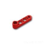 Lego блок продажа поотдельности детали technique подъемный рычаг 1 x 4 - stud коннектор тонкий :Red / красный параллель импортные товары 