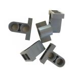  Lego (LEGO) technique детали колок коннектор новый . пепел dark bluish grey DBG 1x2x1.6 5 шт. комплект 32530
