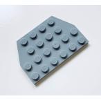  Lego (LEGO) plate новый пепел *Light Bluish Gray 4x6(2 угол порез брать )32059