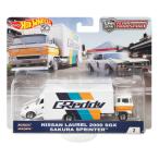 2018 ホットウィール TEAM TRANSPORT Bアソート FLF59 日産 ローレル 2000 サクラスプリンター (HOT WH