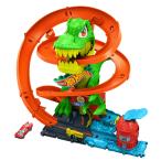  Hot Wheels (Hot Wheels) T- Rex Battle Play комплект миникар 1 шт. есть транспортное средство игрушка Play комплект 4 лет из orange 
