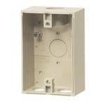  будущее промышленность (MIRAI) экспонирование распределительная коробка ( водонепроницаемый розетка для ) бежевый VE16*22(20 шт цена ) PVR22-BCUJ