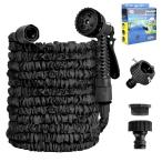  растягивать . шланг разбрызгивание воды шланг форсунка рост . катушка эластичный 15m 3 раз . растягивать . гибкость эластичность выдерживающий трение . супер-легкий Magic три слоя структура 7pata