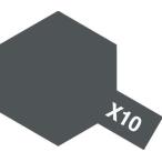 タミヤ アクリル塗料ミニ X10 ガンメタル 《塗料》