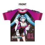 レーシングミク 2024 JCL TEAM UKYO応援Ver. ドライTシャツ ブラック