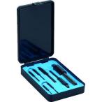 ねじ切り工具 タップ・ボルト除去工具 ＴＲＵＳＣＯ　折れ込みタップ除去工具セット　７本組　三本爪・四本爪　  (PTS-1700S)