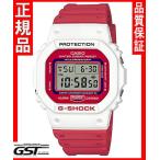 Yahoo! Yahoo!ショッピング(ヤフー ショッピング)限定品GショックカシオDW-5600TB-4AJF THROW BACK 1983 腕時計（赤色〈レッド〉・白色〈ホワイト〉）