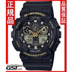 Yahoo! Yahoo!ショッピング(ヤフー ショッピング)GショックカシオGA-100GBX-1A9JF ブラック&ゴールド 腕時計（黒色〈ブラック〉）