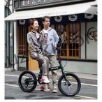 ショッピング折りたたみ自転車 ライト/カギ付JEEP（ジープ） JE-206G｜年度モデル｜20インチ6段変速折りたたみ自転車