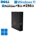  Mini PC б/у настольный DELL OptiPlex 3050 Micro Windows11 Home Pentium G4400T память 8GB новый товар SSD 256GB корпус 3 месяцев гарантия WPS Office есть 