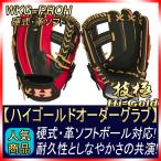 ハイゴールド オーダー 硬式用・革ソフトボール用 グローブ 技極 WKG-PROH スペシャルオーダー作成権利
