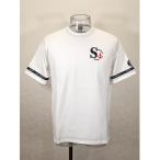 ★シナコバ【*001*】【*BIG SALE*】50%OFF・SINA COVA & Guest-One コラボTシャツ 限定品 半袖Tシャツ<Mサイズ・Lサイズ>白-kg464