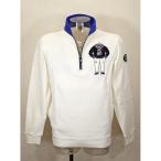 ★シナコバ＜４０％OFF・SINA COVA & Guest-One コラボ　限定品＞秋冬ジップトレーナー＜Mサイズ・Ｌサイズ・LLサイズ＞オフホワイト-kt113